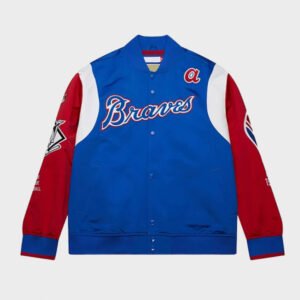 atlanta braves cooperstown team jacket