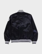 bape exclusive baseball navy varsity jacket