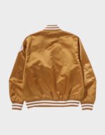 bape exclusive baseball varsity beige jacket