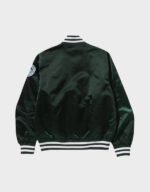 bape exclusive baseball varsity green jacket