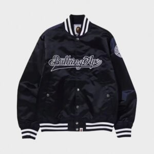 bape exclusive baseball varsity jacket