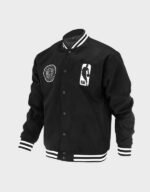 brooklyn nets logoman shadow jacket