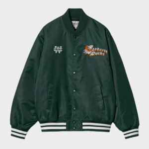 carhartt flaming ducks bomber jacket