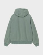 carhartt wip og active silver pine zipper jacket