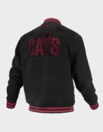 cleveland cavaliers logoman shadow black jacket