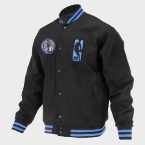 dallas mavericks logoman shadow jacket