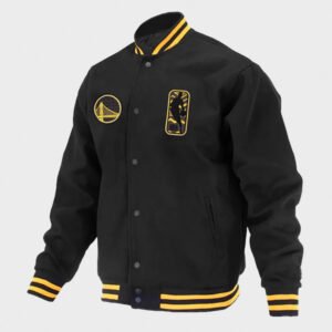 golden state warriors logoman shadow jacket