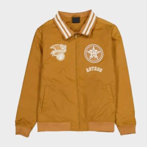 houston astros logo select nylon jacket