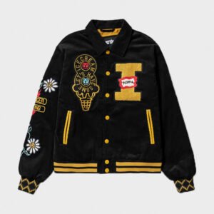ice cream team varsity jacket