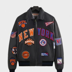 kith x avirex madison square garden sports jacket