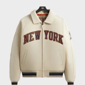 kith x avirex the new york knicks jacket