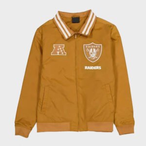 las vegas raiders logo select jacket