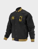 los angeles lakers logoman shadow jacket