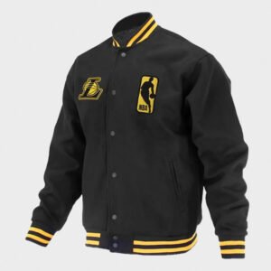 los angeles lakers logoman shadow jacket
