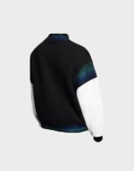 louis vuitton cotton jersey varsity blouson black jacket