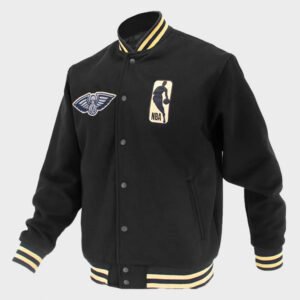 new orleans pelicans logoman shadow jacket
