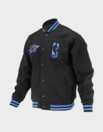 oklahoma city thunder logoman shadow jacket