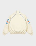palace pally rally off white zipper jacket