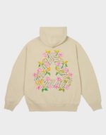 palace rose p3 stoney grey hoodie