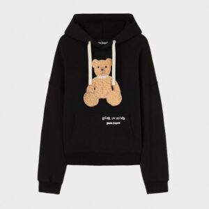palm angels bear hoodie