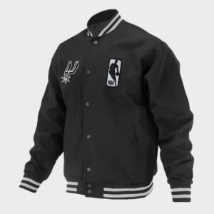 san antonio spurs logoman shadow jacket