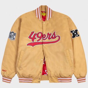 san francisco 49ers golf wang bomber jacket