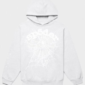sp5der og web heather grey hoodie