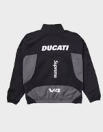 supreme exclusive ducati track black jacket