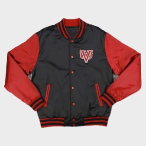 virginia union baseball satin jacket