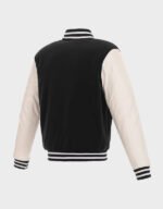 aberdeen ironbirds black and white varsity jacket