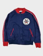 blue toledo mud hens baseball jacket