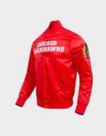 chicago blackhawks classic red jacket