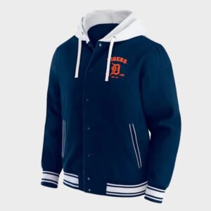 detroit tigers hooded jacket
