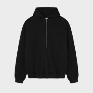 fear of god athletics half zip hoodie