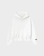fear of god essentials classic white hoodie