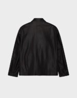 fear of god leather rider black jacket