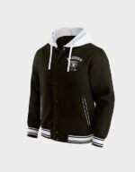 las vegas raiders hooded jacket