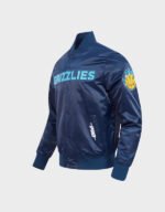 memphis grizzlies classic navy jacket