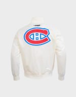 montreal canadiens classic white jacket
