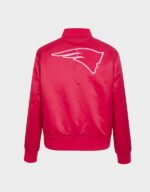 new england patriots triple pink satin jacket