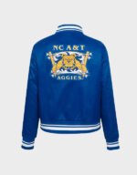 north carolina at state university classic royal satin jacket