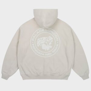 palace cherub stone grey hoodie