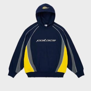 palace far out navy hoodie