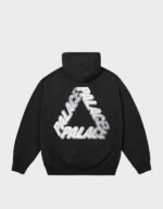 palace speed p3 black hoodie