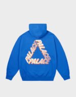 palace speed p3 blue hoodie