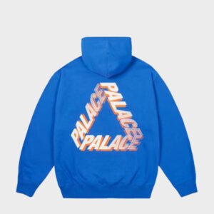 palace speed p3 blue hoodie