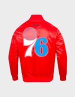 philadelphia 76ers classic big logo jacket