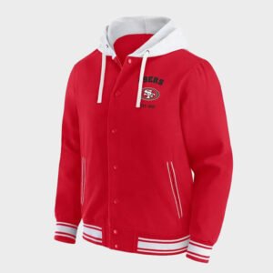 san francisco 49ers hooded jacket