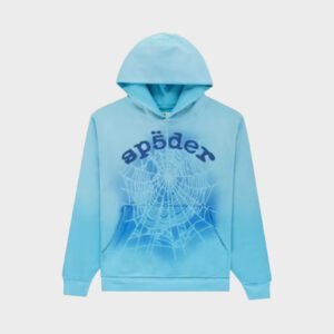 sp5der og web v2 spray hoodie