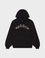 sp5der vvs black hoodie